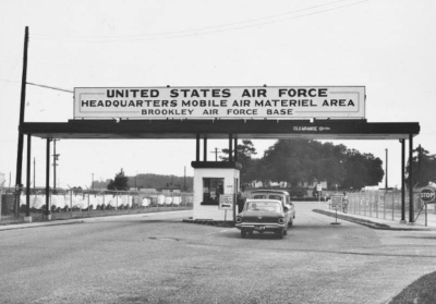 historical photo of Brookley Field